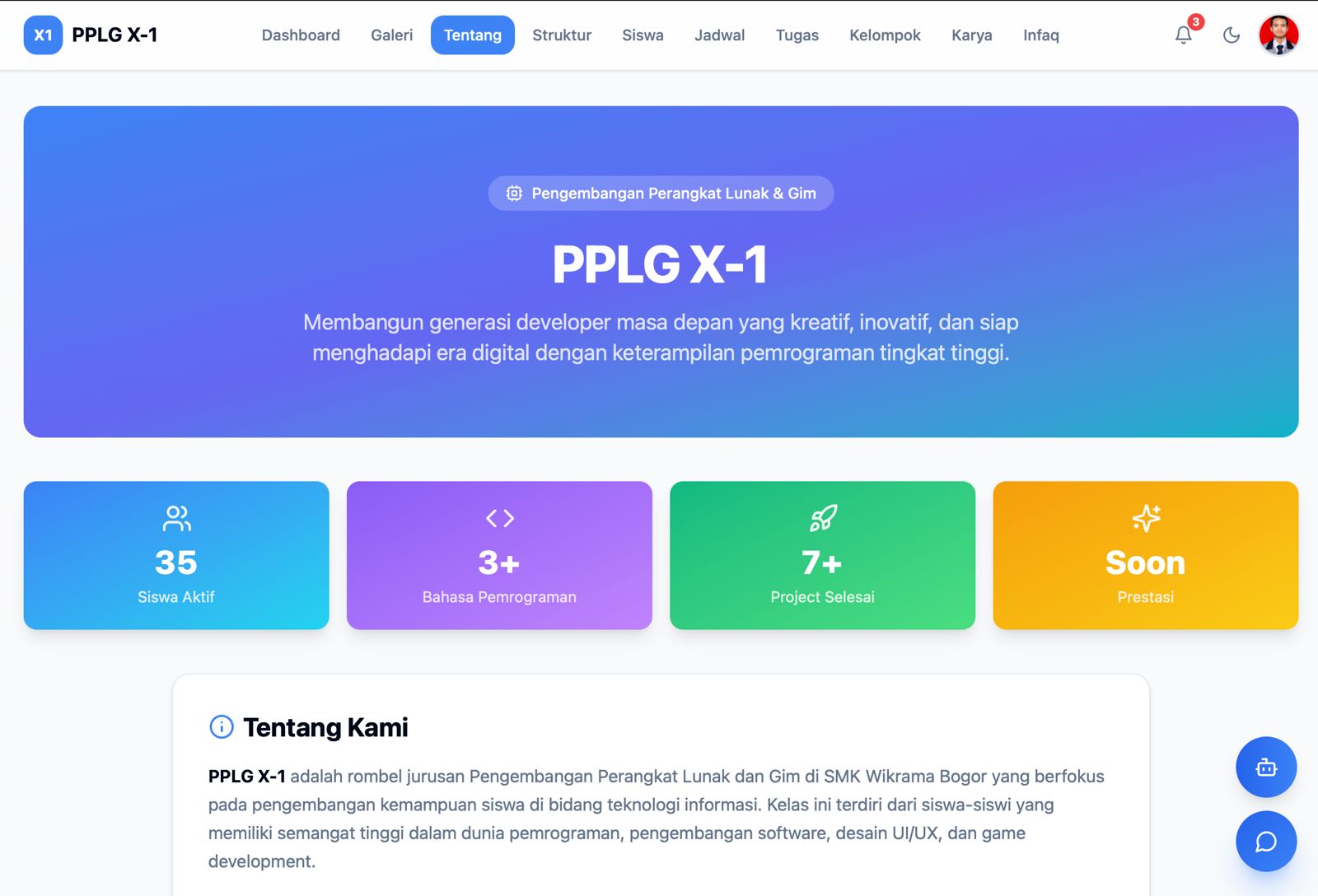 Website kelas PPLG